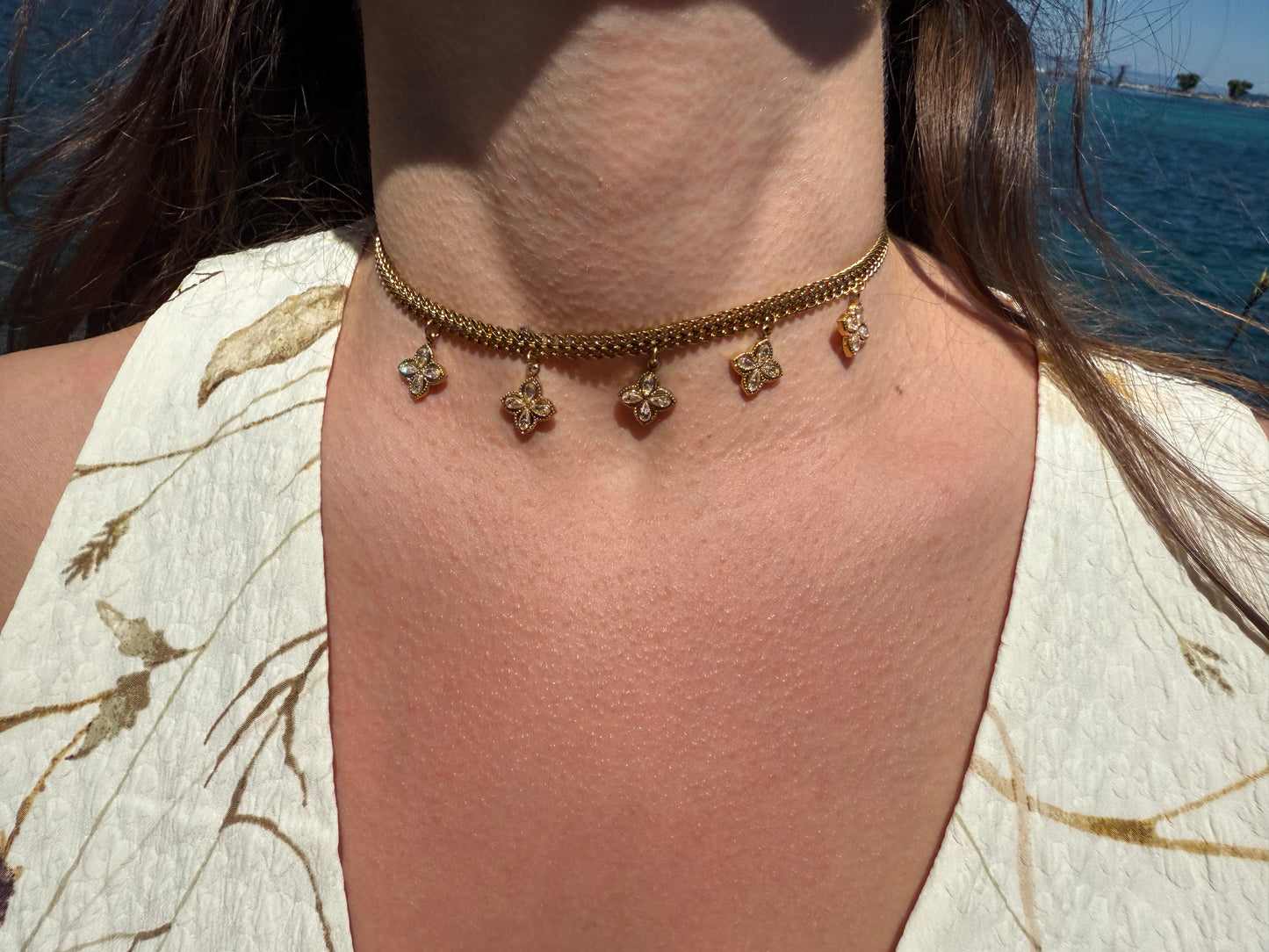 Collier ras de cou Mahéna