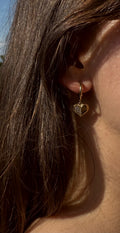 Boucles d'oreilles coeur