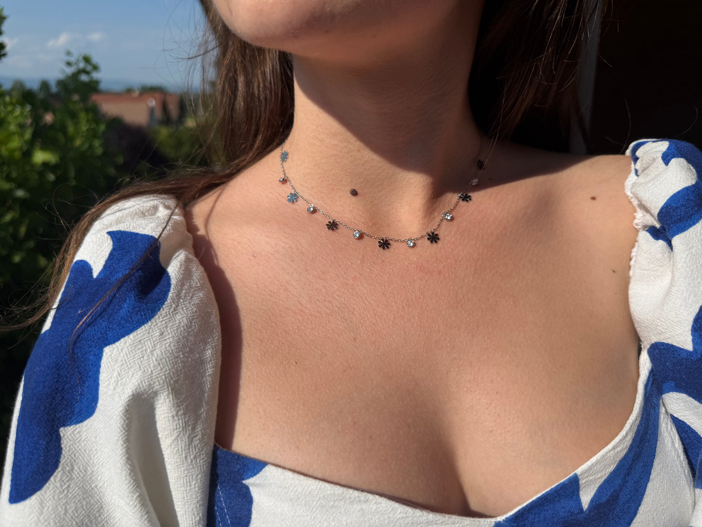 Collier Stela Argenté