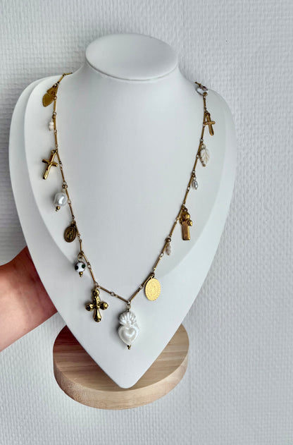 Collier Sautoir La Rose