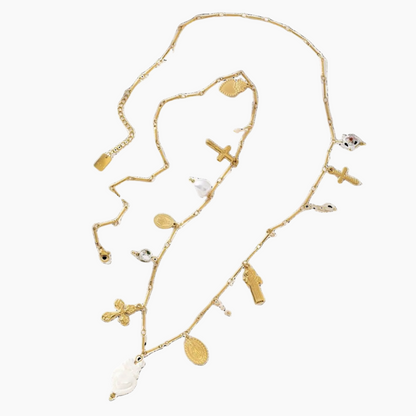 Collier Sautoir La Rose