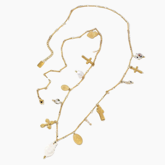 Collier Sautoir La Rose